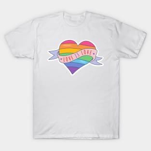 Multicolor Colorful Creative Love Parade Pride T-Shirt